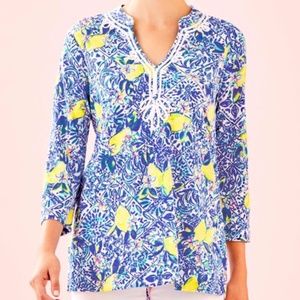 Lilly Pulitzer Kaia Knit Tunic Top
